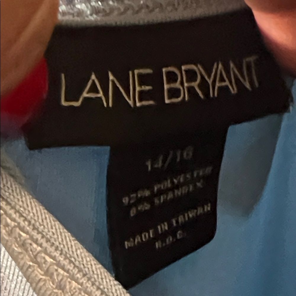 Lane Bryant Light Blue Camisole Top - Picture 3 of 6
